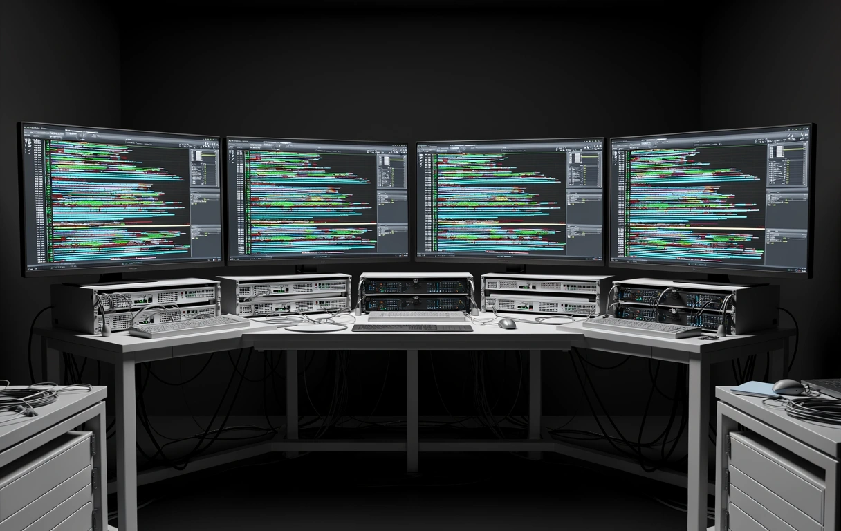 Centro de monitoreo de red